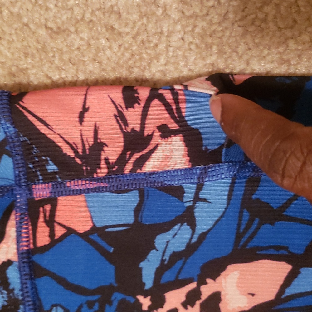 Lululemon x Soul Cycle Pace Revival Paint Storm Crops - Picture 9 of 15